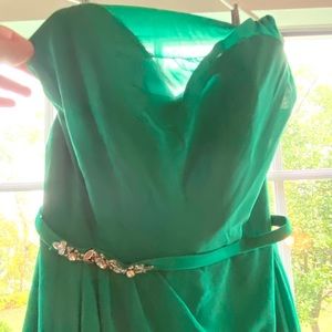 Emerald Green Bridesmaid Dress